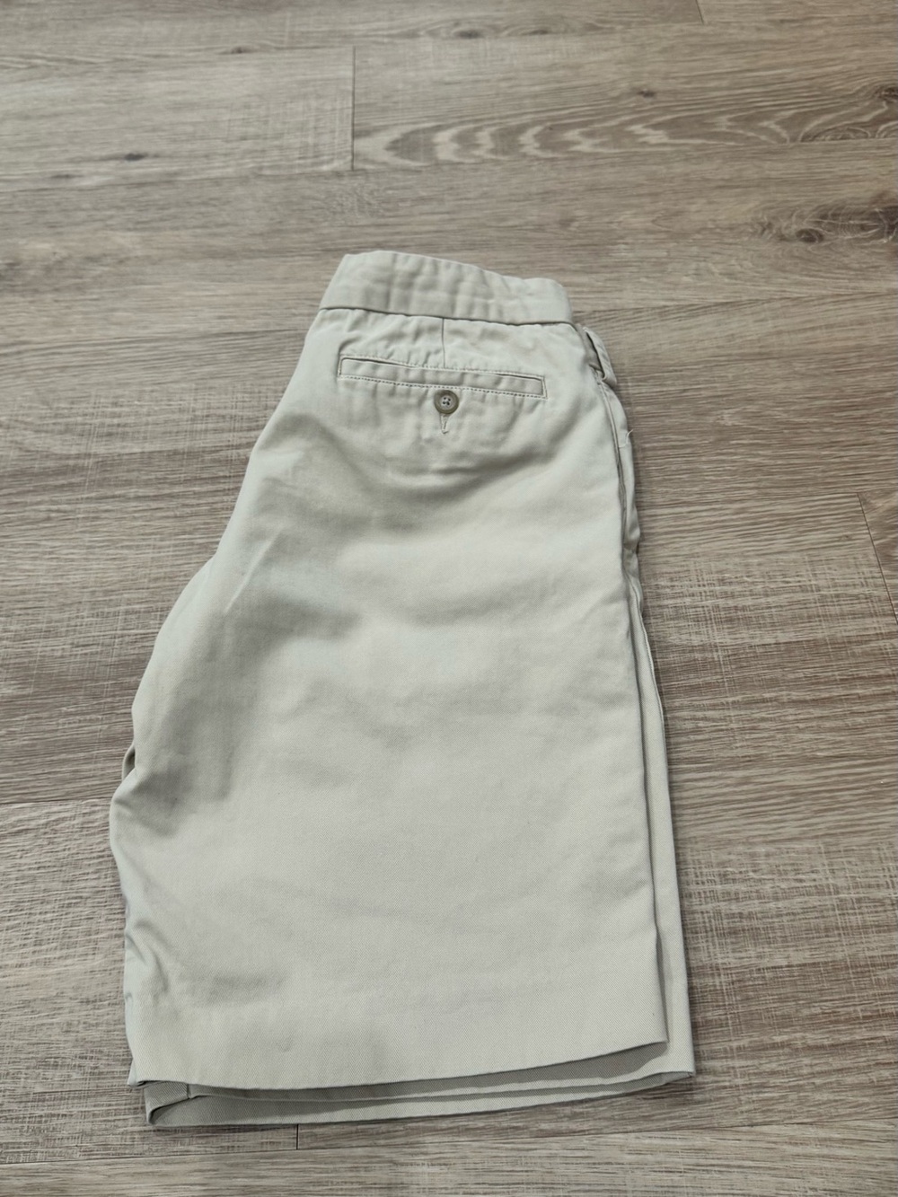 Ralph Lauren Boys Size 12 Khaki Chino Bermuda Shorts Pony Logo - Picture 5 of 6